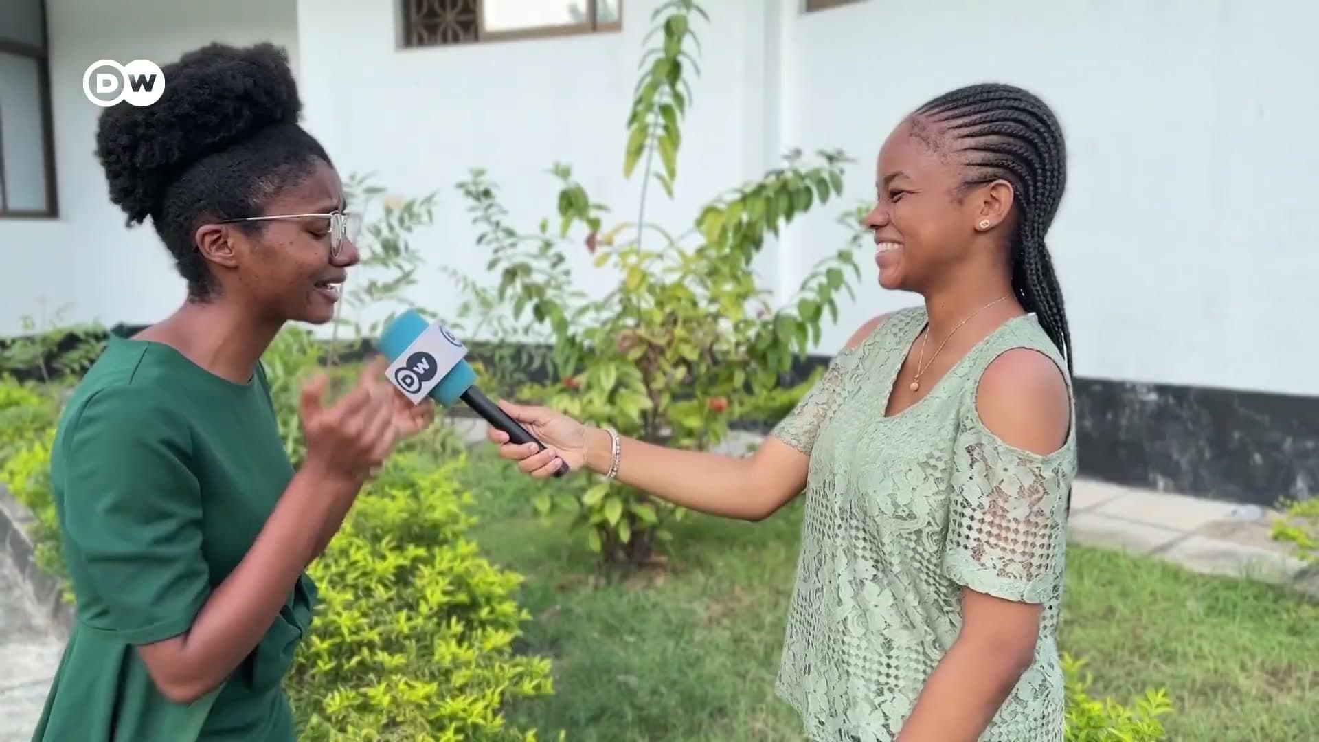 Interviewed by DW Kiswahili for #MsichanaJasiri