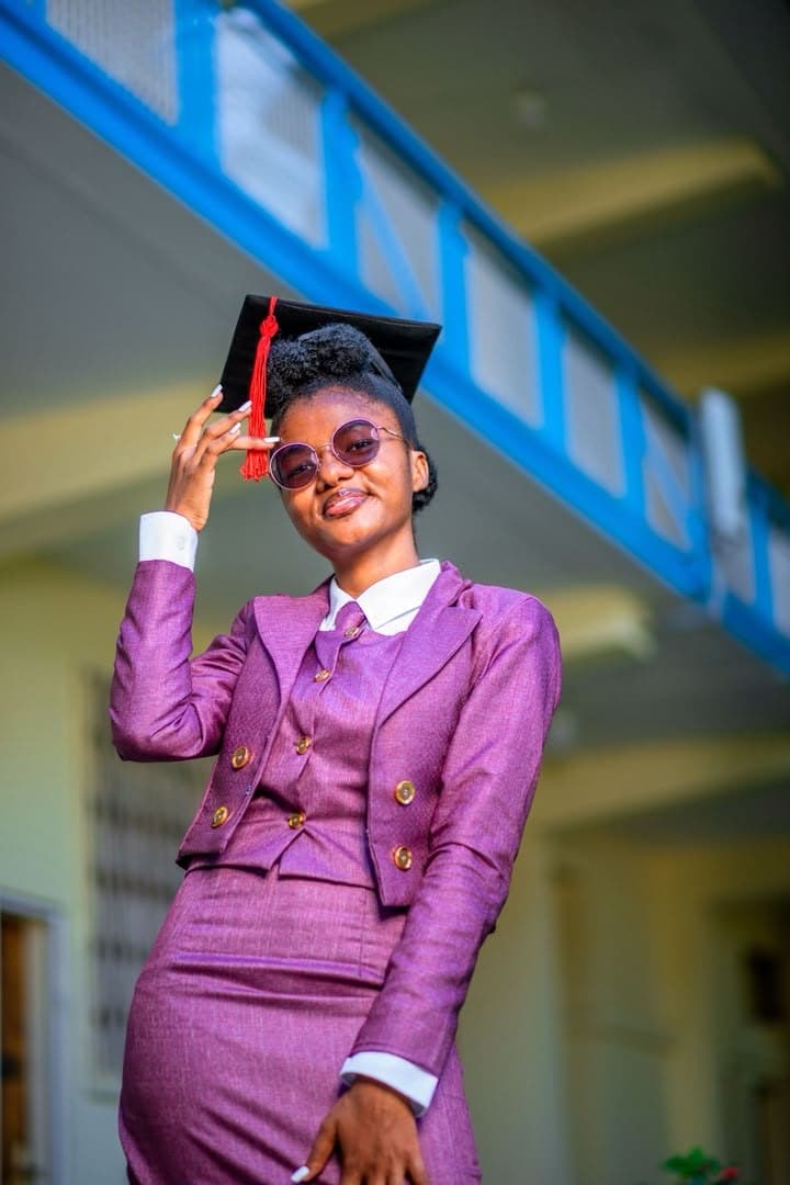 Sunglasses and mortarboard